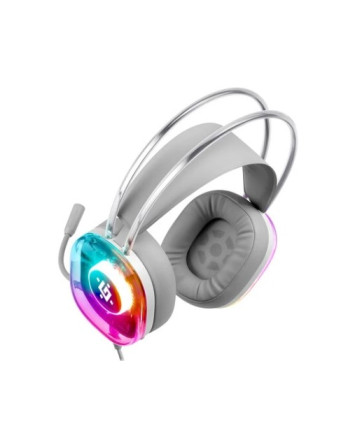 Гарнитура игровая Defender Cyborg 7.1, RGB, белый