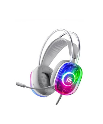 Гарнитура игровая Defender Cyborg 7.1, RGB, белый