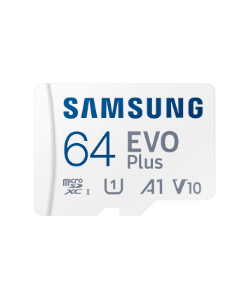 Карта памяти microSDXC Card 64Gb Samsung  EVO PLUS (MB-MC64KA/RU)