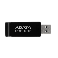 Флеш накопитель 128Gb USB 3.2 AData UC310 UC310-128G-RBK черный
