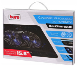 Охлаждающая подставка для ноутбука Buro BU-LCP156-B214H (15.6")