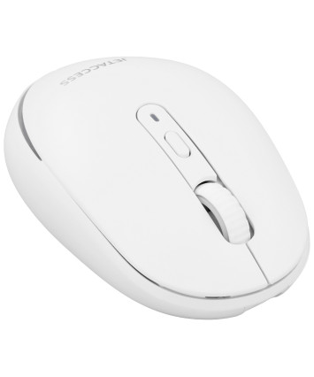 Мышь беспроводная JETACCESS OM-R93 BW, BT+2.4G, белый Мышь беспроводная JETACCESS OM-R93 BW, BT+2.4G, белый