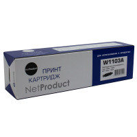 Тонер-картридж совместимый NetProduct N-W1103A (Neverstop Laser 1000a/1000w/1200a/1200w)2,5K с чипом