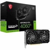 Видеокарта nVidia PCI-E 4.0 8Gb GeForce RTX 4060 Ti MSI VENTUS 2X BLACK OC