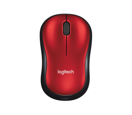 Мышь беспроводная Logitech M185 красный