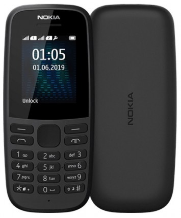 Мобильный телефон Nokia 105 DS TA-1174 Black