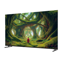 Телевизор 55" Sber SDX 55U5500DBB, LED, 4K Ultra HD, 60 Гц, SMART TV, Салют ТВ, черный