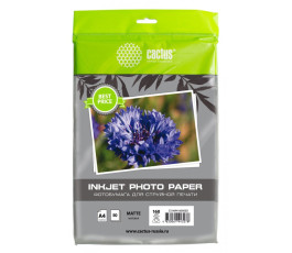 Фотобумага Cactus А4 Матовая 160г/м2 50л (CS-MA416050ED)