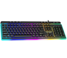 Клавиатура игровая с подсветкой PANTEON M210 RGB LIGHT, USB, чёрная