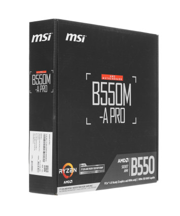Материнская плата Socket AM4 MSI PRO B550M-A