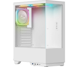 Корпус ATX без БП Defender HyperHub, белый (с кулерами)