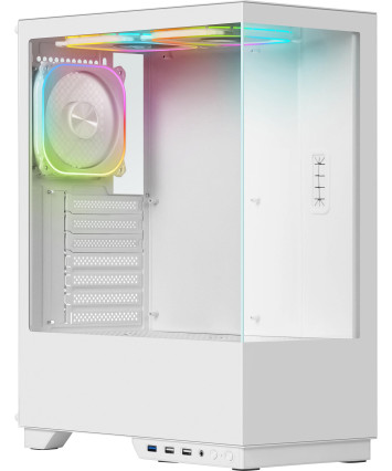 Корпус ATX без БП Defender HyperHub, белый (с кулерами)