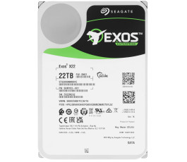 Жесткий диск 3.5" 22Tb Seagate Seagate Exos X22 (ST22000NM001E)