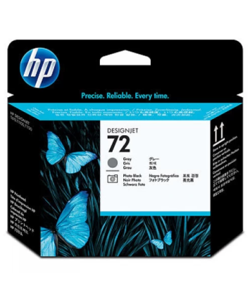 Печатающая головка HP №72 C9380A фото черный/серый печатающая головка для   HP DJ Т1 100/Т610