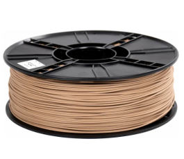 Пластик для 3D принтера Cactus CS-3D-PLA1KG-WOOD PLA d1.75мм 1кг L326м 1цв.
