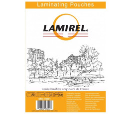 Плёнка для ламинирования А5 (154х216мм) 125 микрон (100 л.) (LA-78661) Lamirel