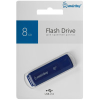 Флеш накопитель 8Gb USB 2.0 Smartbuy Dock (SB8GBDK-B), синий
