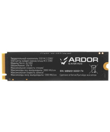 Накопитель SSD M.2 2280 256Gb ARDOR GAMING Ally AL1282