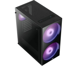 Корпус ATX без БП AeroCool Python-G-BK-v1