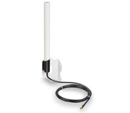 Широкополосная 900/1800/3G/LTE антенна KROKS KC6-700/2700T Белая; Разъем - SMA-male