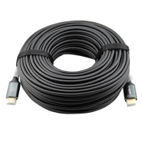 Активный оптический кабель HDMI Cactus 50м, v2, AOC, черный, CS-HDMI-AOC-2-50