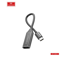 Адаптер Earldom ET-W11 карта видеозахвата 4K с HDMI на Type-C
