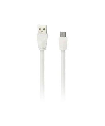 Кабель USB - MicroUSB, Smartbuy iK-12r, 1 м, белый