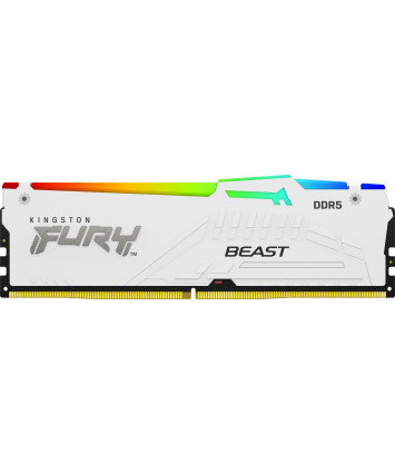 Модуль памяти DDR5 16Gb PC41600 5200MHz Kingston FURY Beast White RGB (KF552C40BWA-16) Модуль памяти DDR5 16Gb PC41600 5200MHz Kingston FURY Beast White RGB (KF552C40BWA-16)