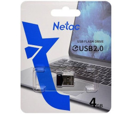 Флеш накопитель 4Gb USB 2.0 Netac UM81 (NT03UM81N-004G-20BK)
