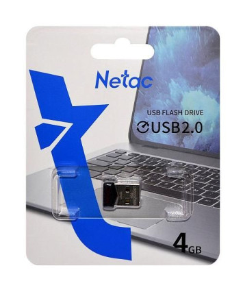 Флеш накопитель 4Gb USB 2.0 Netac UM81 (NT03UM81N-004G-20BK)