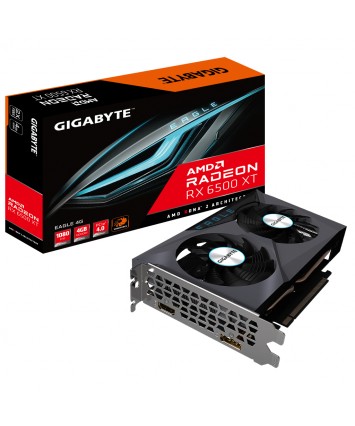 Видеокарта AMD PCI-E 4Gb Radeon RX 6500XT Gigabyte Eagle (GV-R65XTEAGLE-4GD)