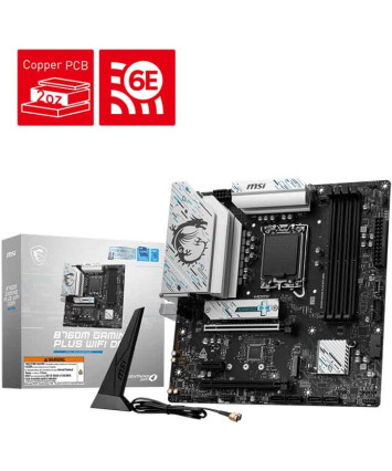Материнская плата Socket 1700 GIGABYTE B760M GAMING PLUS WIFI DDR4