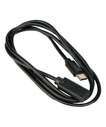 Кабель-удлинитель Type-C, Cablexpert CCP-USB2-CMCF-3M, Type-C(М)/Type-C(F), 3А, 60Вт, PD/QC3.0, 3м