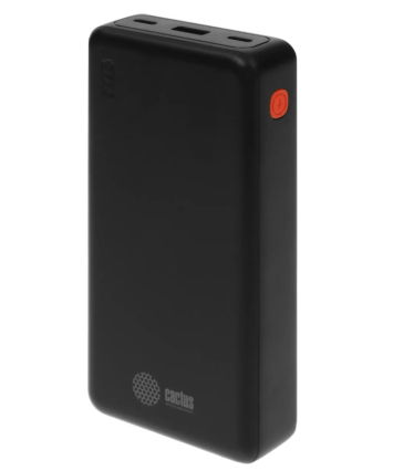 Портативный аккумулятор Cactus CS-PBFSDA-20000, 20000mAh, черный