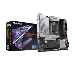 Материнская плата Socket 1700 GIGABYTE B760M AORUS ELITE AX DDR5