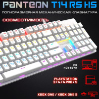 Клавиатура механическая PANTEON T14 RS HS, белый
