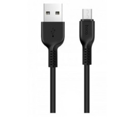 Кабель USB - microUSB  HOCO X13 1m, черный