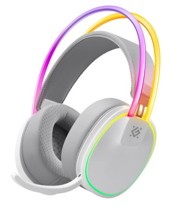 Беспроводная гарнитура игровая Defender Tsunami BT/2.4G, белый
