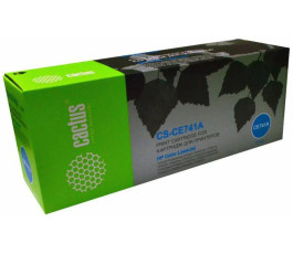Картридж совместимый Cactus CS-CE741A (CLJ CP5220/ 5225/ 5225N/ 5225DN) C, 7,3K