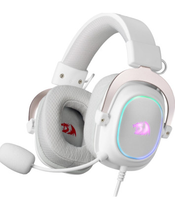 Гарнитура игровая Redragon Zeus X RGB, белый
