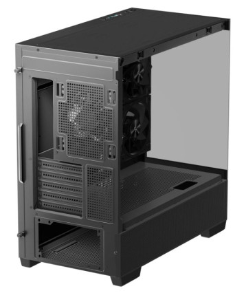 Корпус mATX без БП Deepcool CG380 3F, черный
