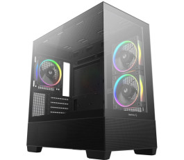 Корпус mATX без БП Deepcool CG380 3F, черный