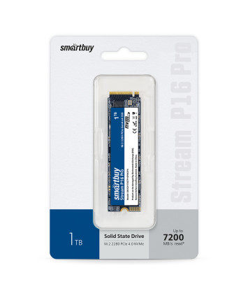 Накопитель SSD M.2 NVMe 1TB Smartbuy Stream P16 Pro (SBSSD1T0STP16PM2P4)