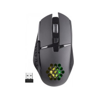 Мышь беспроводная игровая Defender Glory GM-514, LED, черный