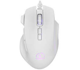 Мышь игровая PANTEON MS87, белая USB