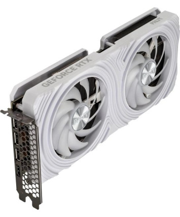 Видеокарта PCI-E 4.0 12Gb GeForce RTX 4070 Palit DUAL WHITE NED4070019K9-1047L