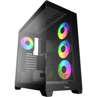 Корпус компьютерный ATX без БП Ocypus Gamma C72 ARGB, черный