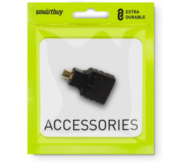 Переходник microHDMI (Male) - HDMI (Female) Smartbuy (A116)/50