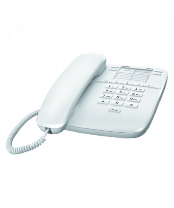 Телефон проводной Gigaset DA310 RUS белый