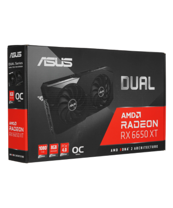 Видеокарта AMD PCI-E 4.0 8Gb Radeon RX 6650 XT ASUS Dual OC